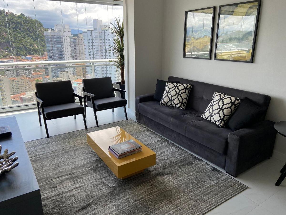 Apartament Book Santos - Unlimited 2012 - Sofisticacao Vista Mar Zewnętrze zdjęcie